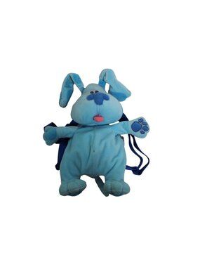 Vintage Blue's Clues Plush Puppy Backpack for Kids Toddlers